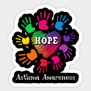 Asthma Allergy Awareness Month Sticker